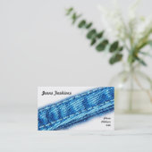 Sluiting van Jeans en Denim Fabric Visitekaartje (Staand voorkant)