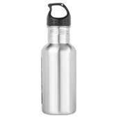 Sluiting van kat met gele ogen waterfles  (Achterkant)