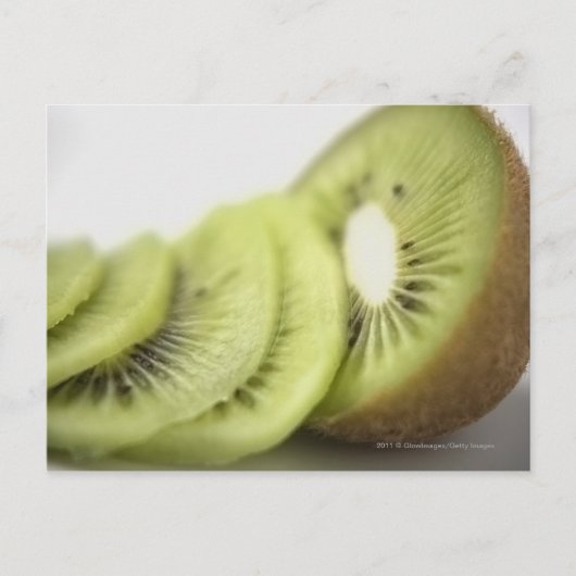Sluiting van kiwi-plakken briefkaart (Voorkant)