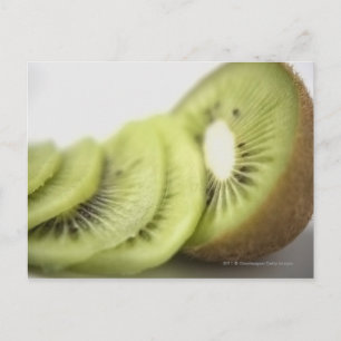 Sluiting van kiwi-plakken briefkaart