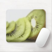 Sluiting van kiwi-plakken muismat (Met muis)