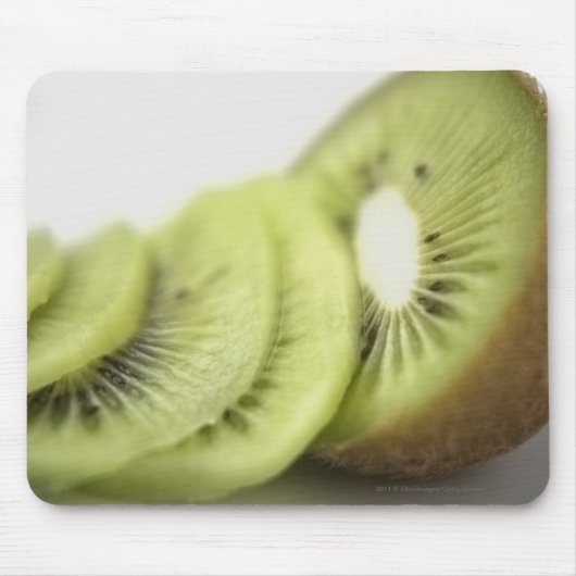 Sluiting van kiwi-plakken muismat (Voorkant)