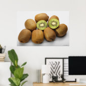 Sluiting van kiwi-vruchten 2 poster (Thuiskantoor)
