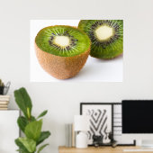 Sluiting van kiwi-vruchten poster (Thuiskantoor)
