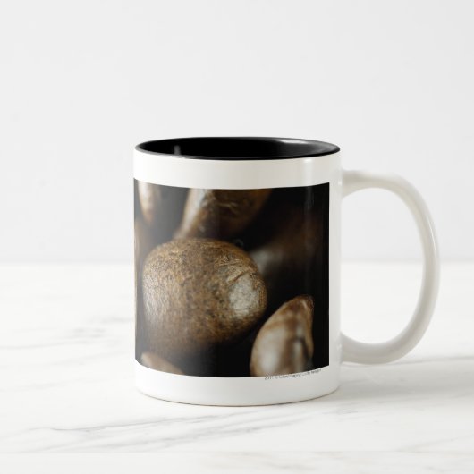 Sluiting van koffiebonen tweekleurige koffiemok (Rechts)