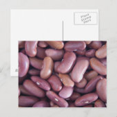 Sluiting van nierbonen briefkaart (Voorkant / Achterkant)