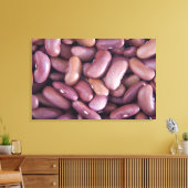 Sluiting van nierbonen canvas afdruk (Insitu (Woonkamer))