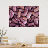 Sluiting van nierbonen poster (Keuken)