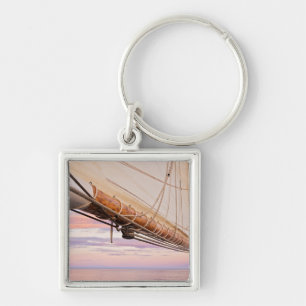 Sluiting van olie en rollen Maine, Camden Sleutelhanger