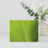 Sluiting van Palm Leaf Briefkaart (Staand voorkant)