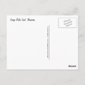 Sluiting van Palm Leaf Briefkaart (Achterkant)