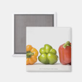 Sluiting van paprika's op rij magneet (Voorkant / Achterkant)