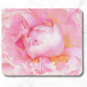 Sluiting van Pink Peony Mousepad Muismat
