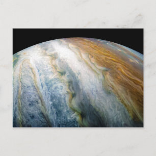 Sluiting van Planet Jupiter van Juno flyby (2017) Briefkaart