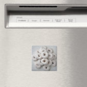 Sluiting van poederdonuts in een bord magneet (Insitu (Vaatwasser))