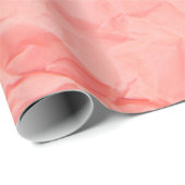 Sluiting van roze kreukjes oud met papier p (Rol Hoek)