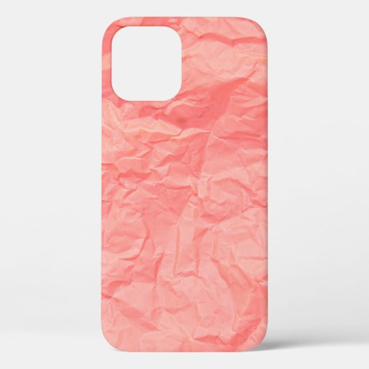 Sluiting van roze kreukjes oud met papier p Case-Mate iPhone case (Achterkant)
