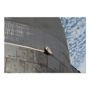 Sluiting van Space Shuttle Atlantis Foto Afdruk