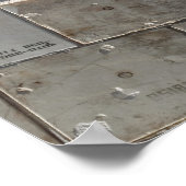 Sluiting van Space Shuttle Atlantis Poster (Hoek)