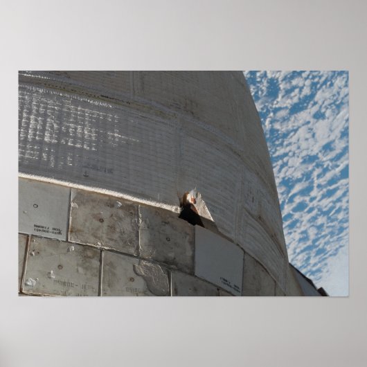 Sluiting van Space Shuttle Atlantis Poster (Voorkant)