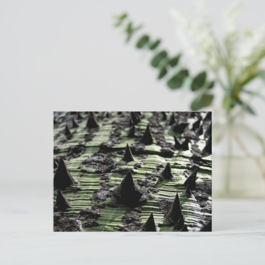 Sluiting van Spiky Kapok Tree Trunk : Funchal Made Briefkaart (Staand voorkant)