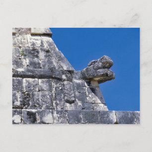 Sluiting van stenen die een oude Mayaan maken Briefkaart