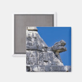 Sluiting van stenen die een oude Mayaan maken Magneet (Voorkant / Achterkant)