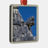 Sluiting van stenen die een oude Mayaan maken Metalen Ornament (Rechts)