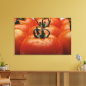 Sluiting van tomaten 2 canvas afdruk (Insitu (Woonkamer))