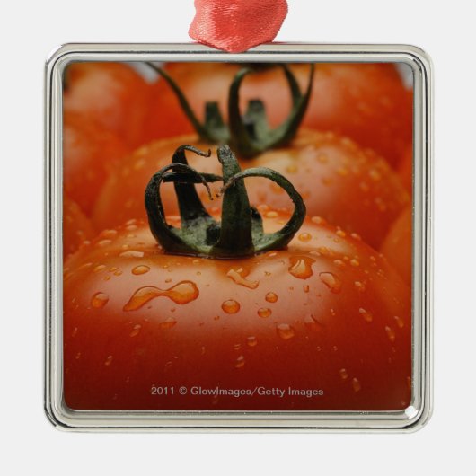 Sluiting van tomaten 2 metalen ornament (Voorkant)