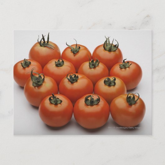 Sluiting van tomaten briefkaart (Voorkant)