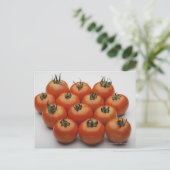 Sluiting van tomaten briefkaart (Staand voorkant)