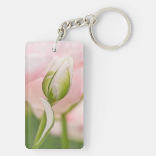 Sluiting van tulp en bud sleutelhanger (achterkant)