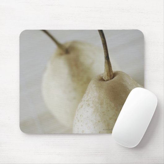 Sluiting van twee peren muismat (Met muis)