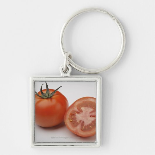Sluiting van twee tomaten sleutelhanger (Voorkant)