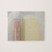 Sluiting van verse boter legpuzzel (Horizontaal)