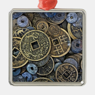 Sluiting van Vietnamese munten Metalen Ornament
