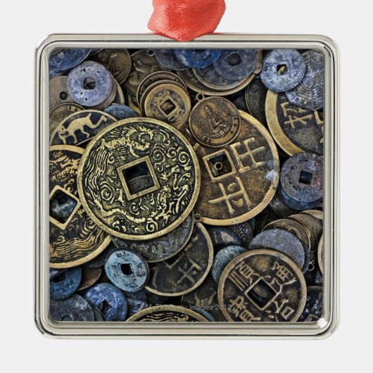 Sluiting van Vietnamese munten Metalen Ornament (Voorkant)