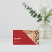 Sluiting van wasmand visitekaartje (Staand voorkant)