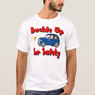 Sluiting voor de veiligheid t-shirt