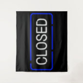 Sluiting voor gesloten neon wandkleed (Voorkant)