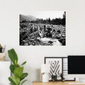 SLUITING VOOR GOLD c. 1890 Poster (Thuiskantoor)