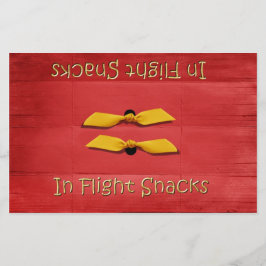Sluiting voor snackzak flyer