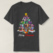Sluitingen met kerstbomen Q T-shirt (Design voorkant)
