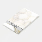 Sluitingen, schelpdieren, klookketels, Jouw naam Post-it® Notes (Schuin)