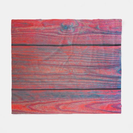 Sluitingen van oude houten planktextuur backgronda fleece deken (Voorkant (Horizontaal))