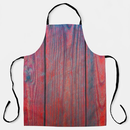 Sluitingen van oude houten planktextuur backgronda schort (Voorkant)