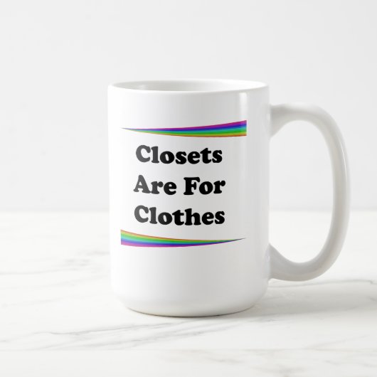Sluitingen zijn voor kleding koffiemok (Rechts)
