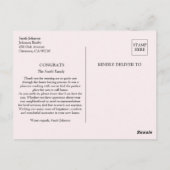 Sluitingsdag Nieuwe woning makelaar Briefkaart (Achterkant)