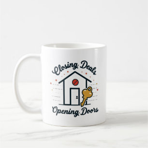 Sluitingsdeals, Openingsdeuren makelaar Koffiemok